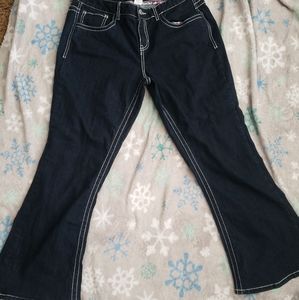 Maurice's dark wash jeans 11/12 reg